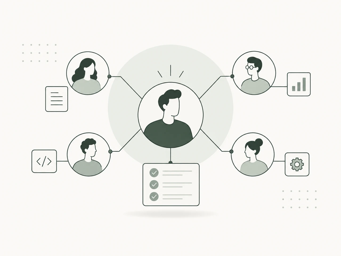 Engineers collaborating on a software project