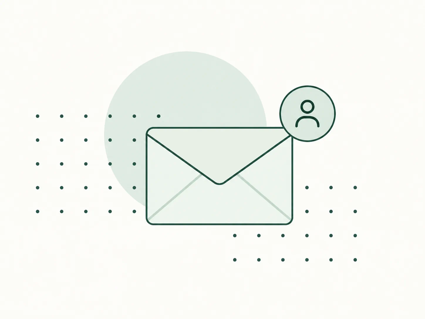 Illustration of email correspondence