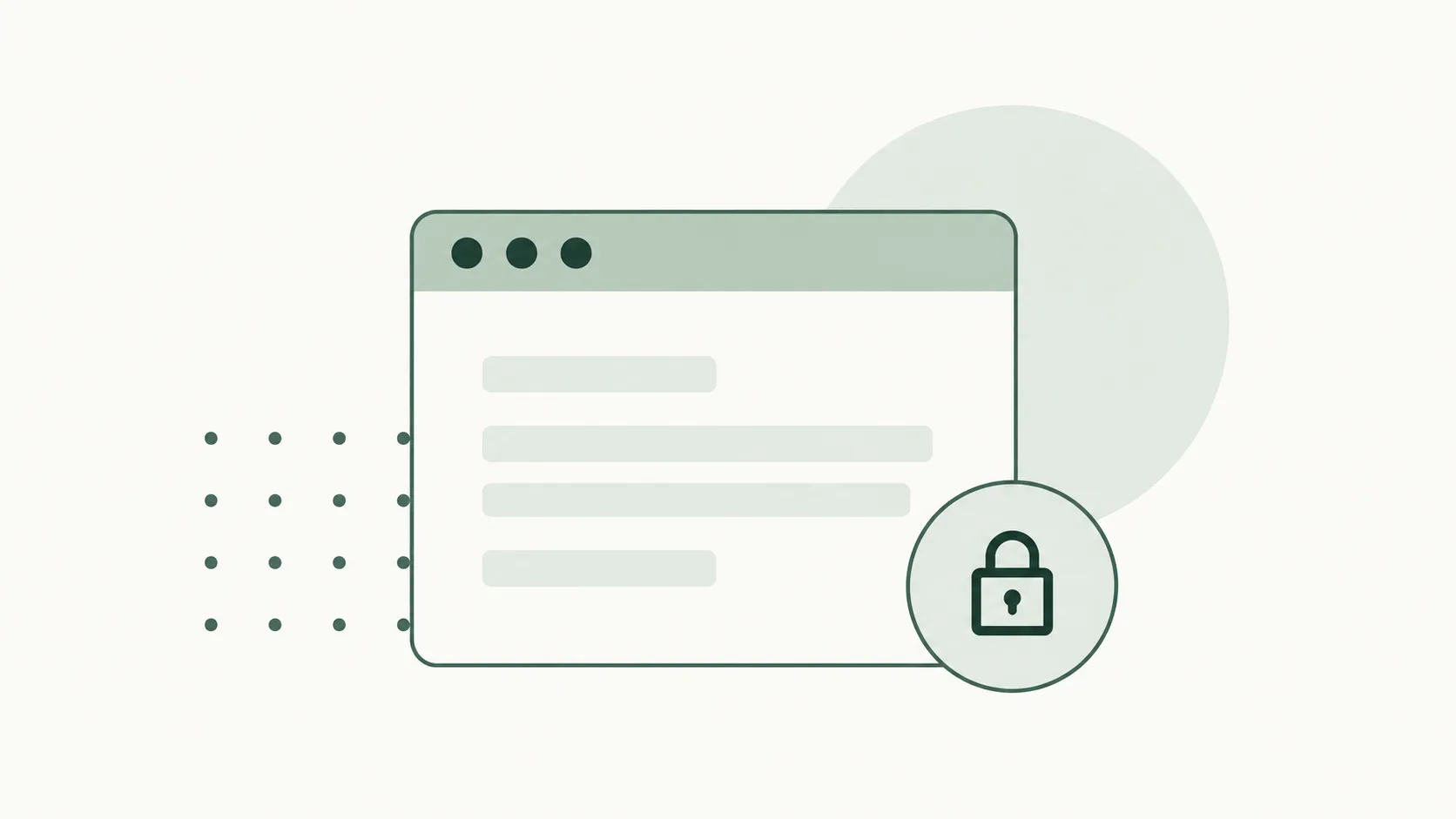 Illustration of the information you share