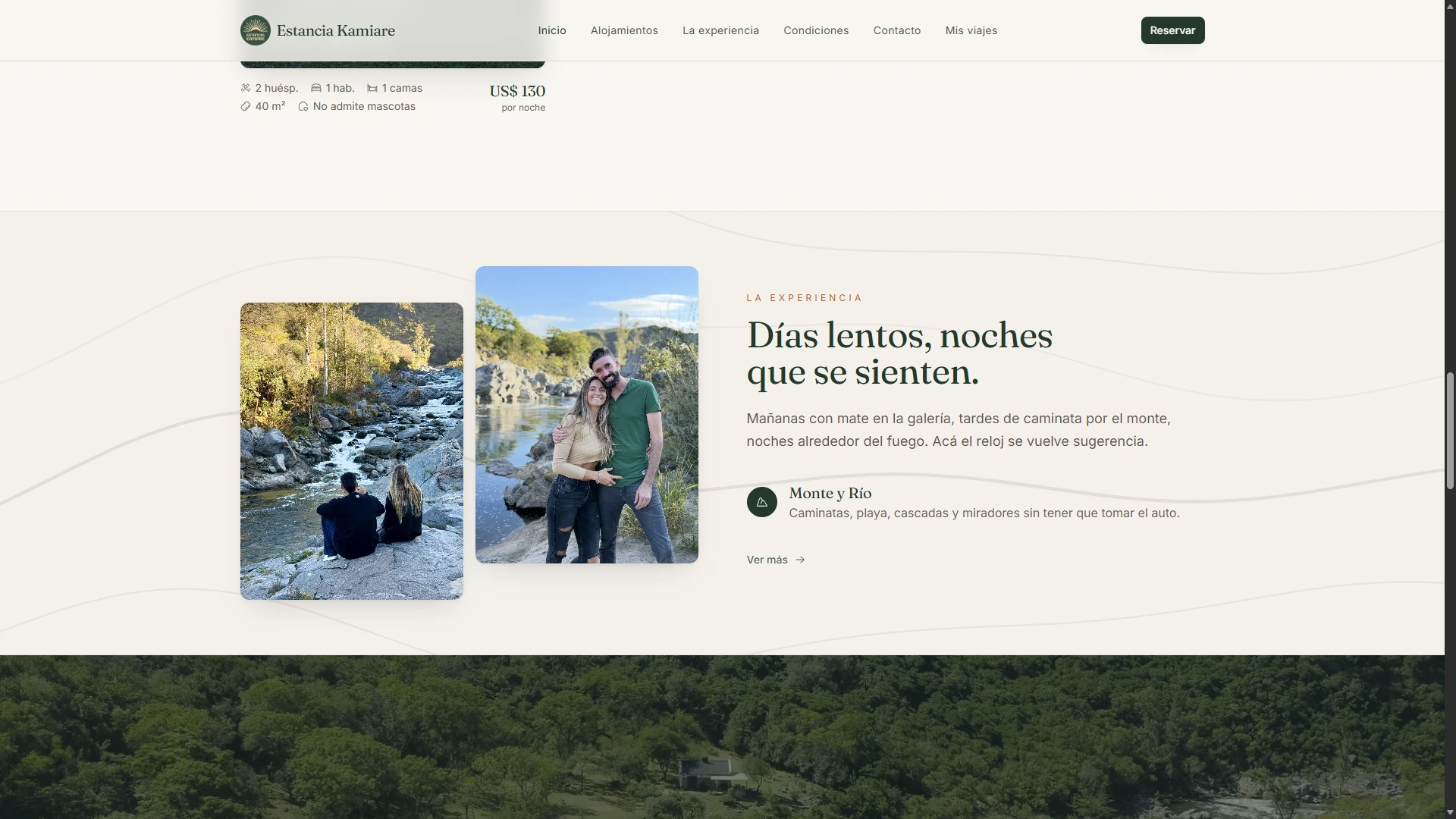 The property and the guest experience.