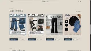 Featured products with ordering controls.