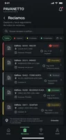 Maintenance requests and job status.
