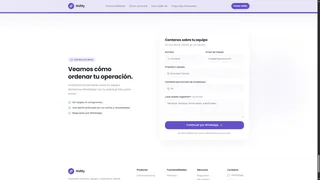 Product inquiry and team information.