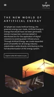 Original website: introduction to Artificial Energy.