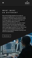 Original website: technology and company positioning.
