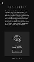 Original website: product approach and navigation.