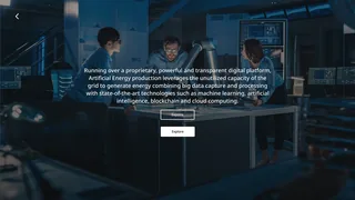 Original website: technology exploration page.